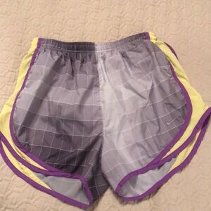 ❤️Nike - Purple/Yellow/Gray Athletic Running Shorts - M